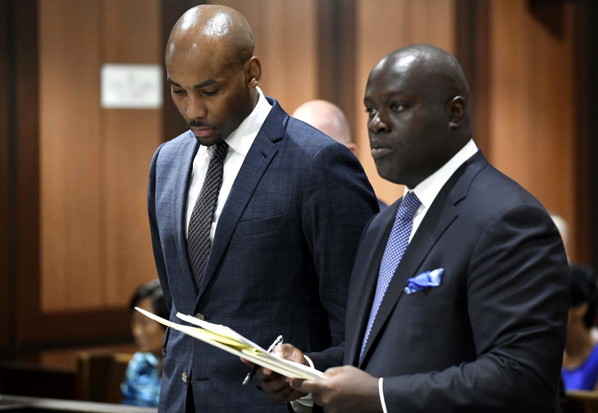 Jones in court.